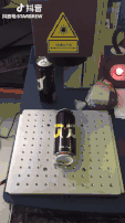 飲料瓶（易拉罐）DIY激光打標(biāo)刻字機